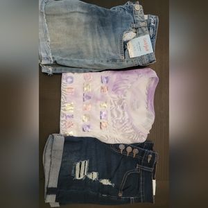 Girls Shorts and Blouse Bundle